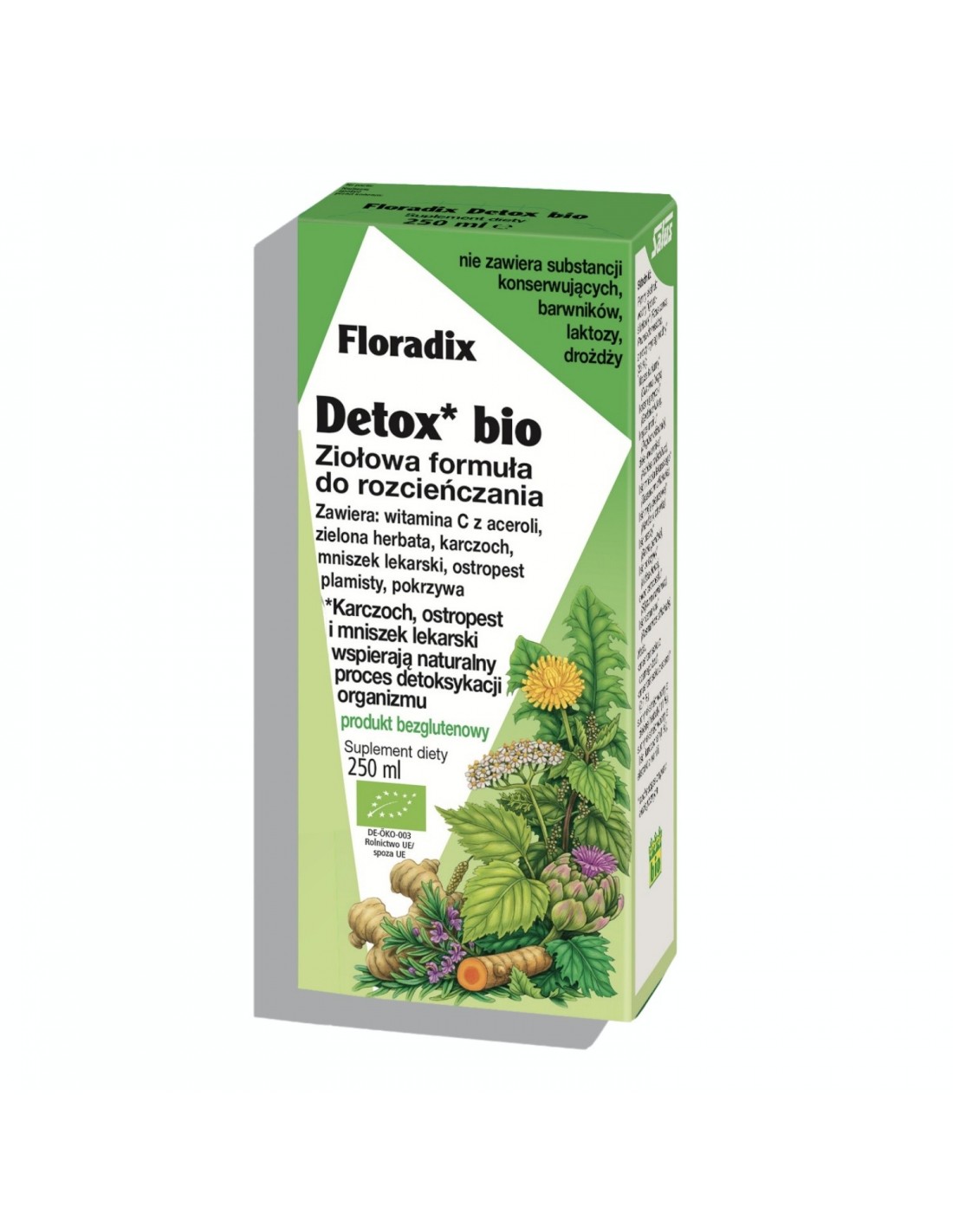 Floradix Detox Bio 250 ml – Suplemento Ecológico para la Desintoxicación Natural